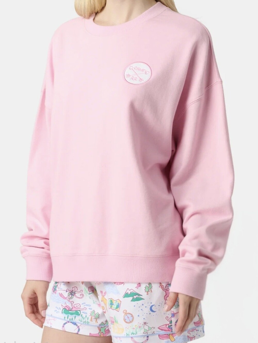 Roller Rabbit Camp RR Crewneck Sweatshirt XL NIB